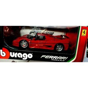 Burago Model  Red Ferrari 1/24 18-26000 New in box F50
